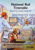 Book cover of National Rail Timetable [Great Britain] - 23 May to 11 December 2004 by Network Rail